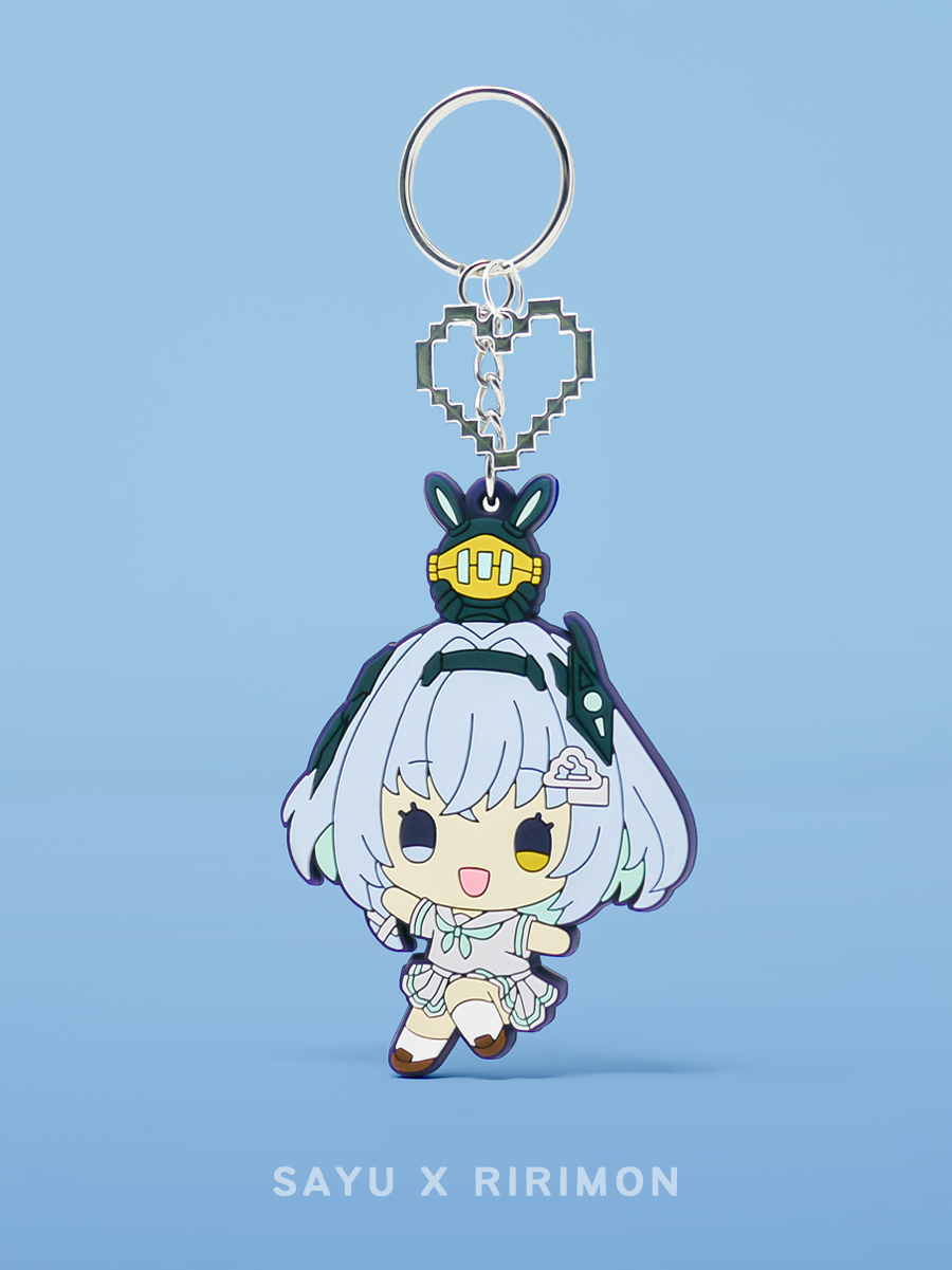 記念グッズ sayu Sayu Sincro//Nisity Collection: Rubber Keychain — Riri Mon